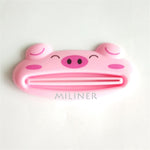 1pcs Cute Animal multifunction squeezer / toothpaste squeezer Home Commodity Bathroom Tube Cartoon Toothpaste Dispenser