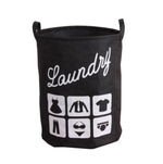 SDARISB Fashion Fabric Laundry Basket Bag Dirty Pouch Folding Laundry Storage Basket Bracelet Laundry Bag Bathroom Product