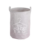 SDARISB Fashion Fabric Laundry Basket Bag Dirty Pouch Folding Laundry Storage Basket Bracelet Laundry Bag Bathroom Product