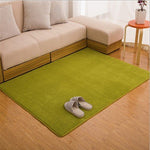 Adasmile Fashion Memory Foam Solid Mat Area rug Bedroom Rugs Mats Carpet Doormat For Hallway Living Room Kitchen Floor Outdoor