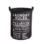 SDARISB Fashion Fabric Laundry Basket Bag Dirty Pouch Folding Laundry Storage Basket Bracelet Laundry Bag Bathroom Product