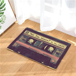 3D Tape Printing Non-slip Floor Carpet Fashion Indoor Entrance Doormat Rugs for Living Room Bedroom Kitchen Tapis Mat