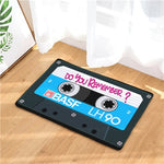 3D Tape Printing Non-slip Floor Carpet Fashion Indoor Entrance Doormat Rugs for Living Room Bedroom Kitchen Tapis Mat