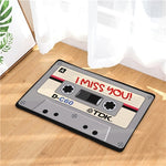 3D Tape Printing Non-slip Floor Carpet Fashion Indoor Entrance Doormat Rugs for Living Room Bedroom Kitchen Tapis Mat