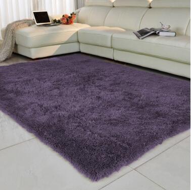 new fashion hot sale gloria material rugs bedside bedroom floor mat indoor living room carpet soft for tea table candy colors