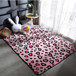 Europe and the United States fashion Plush Anti-Slip Soft Mat For Home Living Room Bedroom Shaggy  Floor Kids Carpets Mat Rug