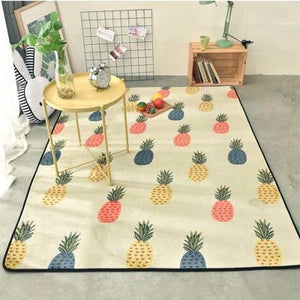 Europe and the United States fashion Plush Anti-Slip Soft Mat For Home Living Room Bedroom Shaggy  Floor Kids Carpets Mat Rug