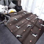 Europe and the United States fashion Plush Anti-Slip Soft Mat For Home Living Room Bedroom Shaggy  Floor Kids Carpets Mat Rug