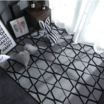 Europe and the United States fashion Plush Anti-Slip Soft Mat For Home Living Room Bedroom Shaggy  Floor Kids Carpets Mat Rug