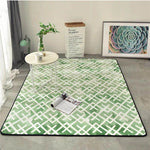 Europe and the United States fashion Plush Anti-Slip Soft Mat For Home Living Room Bedroom Shaggy  Floor Kids Carpets Mat Rug