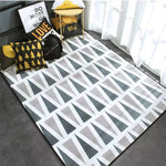 Europe and the United States fashion Plush Anti-Slip Soft Mat For Home Living Room Bedroom Shaggy  Floor Kids Carpets Mat Rug