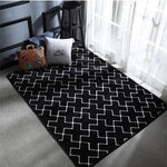 Europe and the United States fashion Plush Anti-Slip Soft Mat For Home Living Room Bedroom Shaggy  Floor Kids Carpets Mat Rug