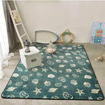 Europe and the United States fashion Plush Anti-Slip Soft Mat For Home Living Room Bedroom Shaggy  Floor Kids Carpets Mat Rug