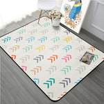 Nordic Simple Carpets For Living Room Home Bedroom Rugs And Carpets Fashion Music Floor Mat Coffee Table Area Rug Soft Velvet