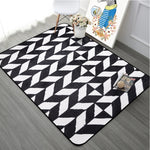 Nordic Simple Carpets For Living Room Home Bedroom Rugs And Carpets Fashion Music Floor Mat Coffee Table Area Rug Soft Velvet