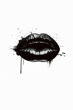 Abstract Modern Fashion Canvas Painting Black and White Salon Posters Prints Nordic Wall Art Pictures for Living Room Home Decor