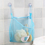 2017 ISHOWTIENDA Fashion Baby Kids Bath Time Tidy Storage Toy Suction Cup Bag Mesh Bathroom Organiser Net