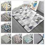 Simple Nordic Carpet Livingroom Home Soft Bedroom Carpets Sofa Coffee Table Rug Study Floor Mat Kids Crawling Rugs Fashion Mats