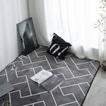 Modern Fashion Super Soft Velvet Thicken Carpet Pad Bedside Blanket Doormat Outdoor Prayer Parlor Home Floor Mat Anti-slip Rugs