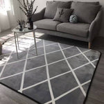 Modern Fashion Super Soft Velvet Thicken Carpet Pad Bedside Blanket Doormat Outdoor Prayer Parlor Home Floor Mat Anti-slip Rugs