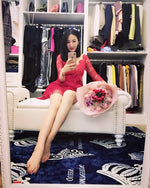 Modern Fashion Super Soft Velvet Thicken Carpet Pad Bedside Blanket Doormat Outdoor Prayer Parlor Home Floor Mat Anti-slip Rugs