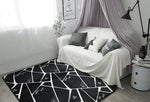 Modern Fashion Super Soft Velvet Thicken Carpet Pad Bedside Blanket Doormat Outdoor Prayer Parlor Home Floor Mat Anti-slip Rugs