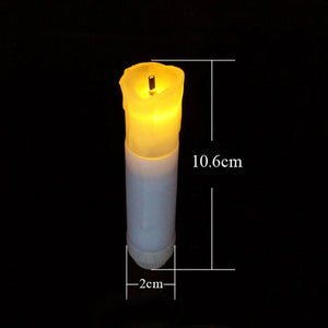 Fashion Long Flameless LED Candles Lamp Flickering LED Tea Light Candles Battery Tealight Home Wedding Birthday Party Decoration