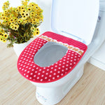 Fashion Winter Bathroom Products Toilet Seat Cover Warmer Fleece Thick Soft Comfortable Baby Potty Seats Case Bathroom Accessory