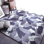 Europe and the United States fashion Plush Anti-Slip Soft Mat For Home Living Room Bedroom Shaggy  Floor Kids Carpets Mat Rug