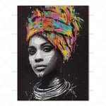 canvas painting figure Picture wall art  Picture portrait  home decor painting abstract  women picuture art poster and prints