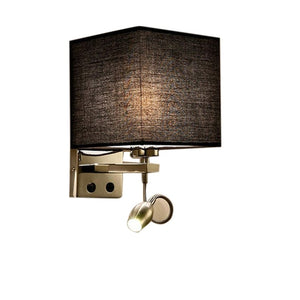 Fashion Modern LED Cloth Wall Lamp Home Sconce Light Hallway Bedroom Bedside Hotels Villa Lights ALI88