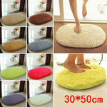 30*50cm Area Rug Home Bathroom Door Anti-Skid Fluffy Shaggy Area Rug Home Bedroom Bathroom Floor Door Mat New Fashion Carpet