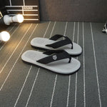Cheap Summer Men Flip Flops Bathroom Slippers Men Casual PVC EVA Shoes Fashion Summer Beach Sandals Size 40~45 zapatos hombre