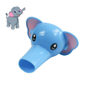 1 pcs Happy Fun Animals Faucet Extender Baby Tubs Kids Hand Washing Bathroom Sink Gift Fashion and Convenient