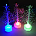 Hot Fashion Colorful Night Light Christmas Xmas Tree Color Changing LED Light Lamp Home Decoration Lighting Drop Shipping