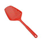 1pc  No-stick Plastic Drain Shovel Strainers Water Leaking Shovel Ice Shovel Fishing Fence Colanders Kitchen Gadget Cooking Tool