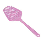 1pc  No-stick Plastic Drain Shovel Strainers Water Leaking Shovel Ice Shovel Fishing Fence Colanders Kitchen Gadget Cooking Tool