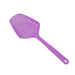 1pc  No-stick Plastic Drain Shovel Strainers Water Leaking Shovel Ice Shovel Fishing Fence Colanders Kitchen Gadget Cooking Tool