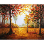 BAISITE DIY Framed Oil Painting By Numbers Landscape Pictures Canvas Painting For Living Room Wall Art Home Decor H340