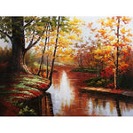BAISITE DIY Framed Oil Painting By Numbers Animal Pictures Canvas Painting For Living Room Wall Art Home Decor