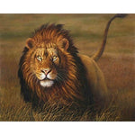 BAISITE DIY Framed Oil Painting By Numbers Animal Pictures Canvas Painting For Living Room Wall Art Home Decor