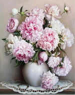 BAISITE DIY Framed Oil Painting By Numbers Flowers Pictures Canvas Painting For Living Room Wall Art Home Decor E927