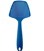 ORGANBOO 1PC Kitchen Accessories Gadgets Nylon Strainer Scoop Colander Drain Veggies Water Scoop Gadget Cooking Tools Black