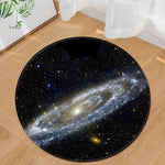 Nordic trend round suede carpet living room bedroom mat Planet earth moon rug bath fashion 60/80/100/60/40m