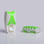 Fashion Home Automatic Toothpaste Dispenser Toothbrush Holder Bathroom products Wall Mount Rack Bath set Toothpaste Squeezers