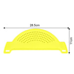 Hoomall 1Pc Leaf Shaped Rice Wash Gadget Noodles Spaghetti Beans Colanders & Strainers Kitchen Fruit&Vegetable Cleaning Tool