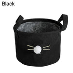 Hair Ball Cat Cloth Storage Box Handy Stationery Toy Storage Basket Fashion Home Organizer Kitchen Bathroom Supplies