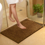 Fashion Floor Bath Mat Water Absorption Shaggy Kitchen Rug Door Way Feet Mat Anti-slip Strip Door Floor Mat Kitchen Carpet