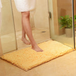 Fashion Floor Bath Mat Water Absorption Shaggy Kitchen Rug Door Way Feet Mat Anti-slip Strip Door Floor Mat Kitchen Carpet