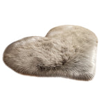 New Fashion Wool Imitation Sheepskin Rugs Faux Fur Non Slip Bedroom Shaggy Carpet Living Room Mats Round Rug Hot Faux Fur Rug